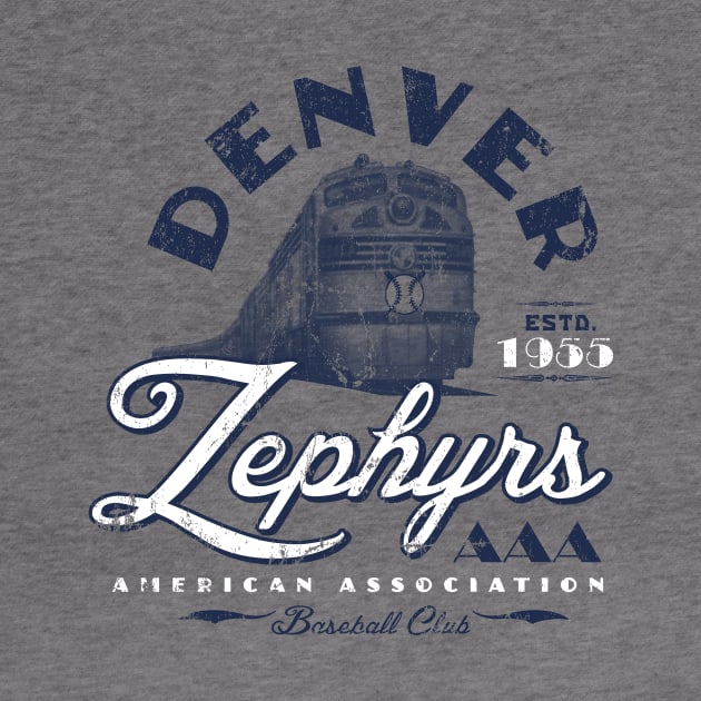 Denver Zephyrs by MindsparkCreative